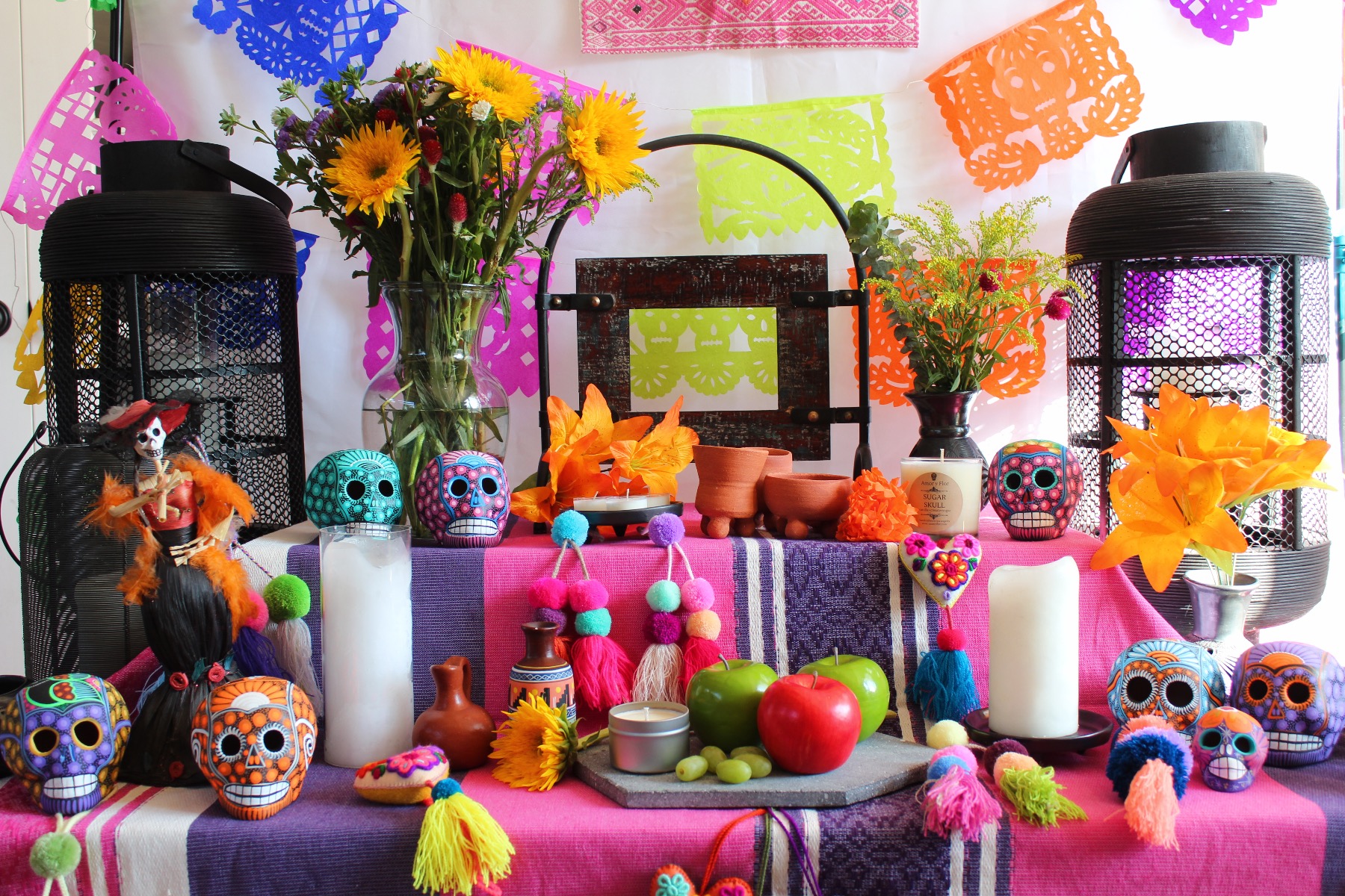 Day Of The Dead Altar Template