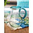 Hand Blown Glass Pitcher