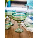 Hand Blown Margarita Glassware