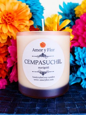 Cempasuchil Candle