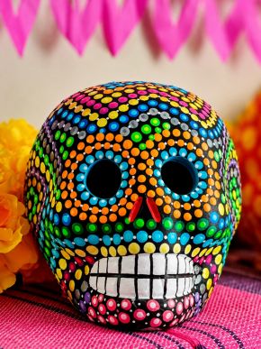 Día De Los Muertos Calavera Skull