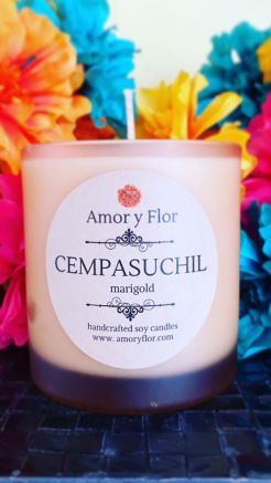 Cempasuchil Candle