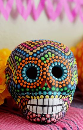 Día De Los Muertos Calavera Skull