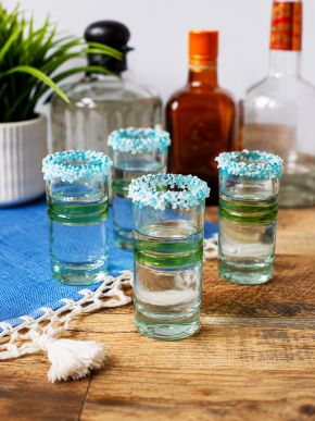 Hand Blown Shot Glasses