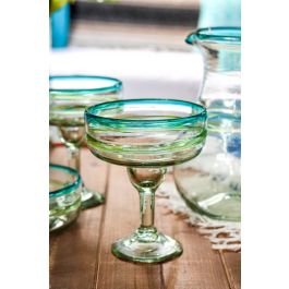 Hand Blown Margarita Glassware