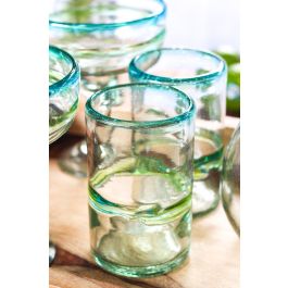 Hand Blown 16oz Glassware (Set of 4)