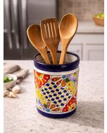 Talavera Utensil Holder