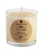 Sugar Skull Candle