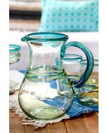 Hand Blown Glass Pitcher