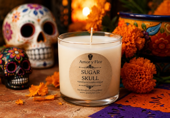 Experience Photo for Sugar Skull Candle